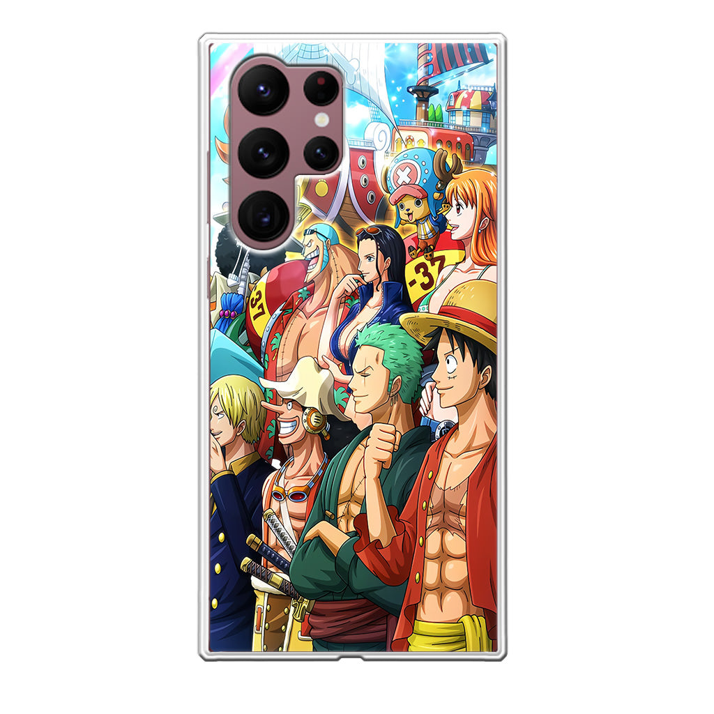 Crew of Mugiwara Pirate Galaxy S22 Ultra 5G Case