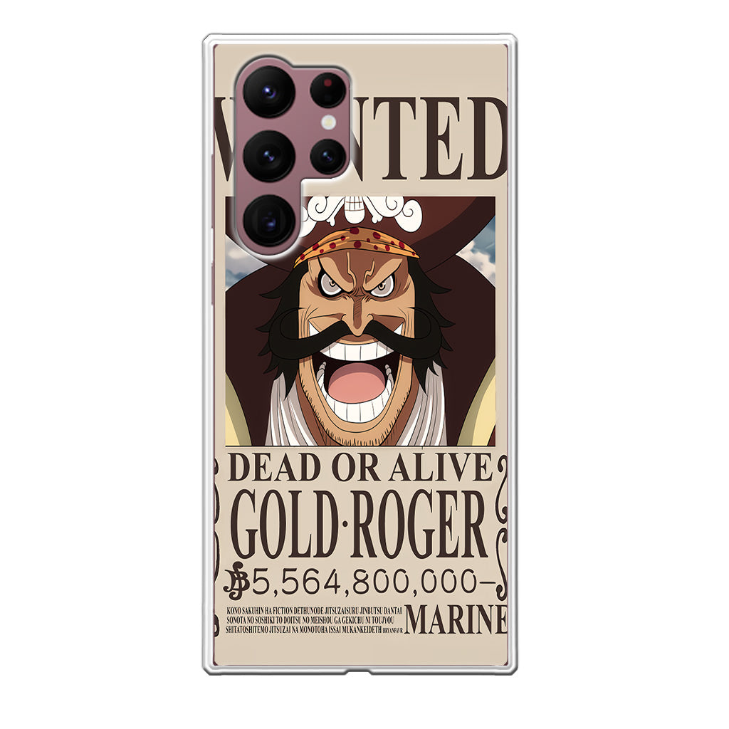 Gold Roger Bounty Galaxy S22 Ultra 5G Case