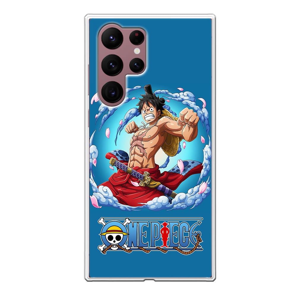 Luffy Arc Wano One Piece Galaxy S22 Ultra 5G Case