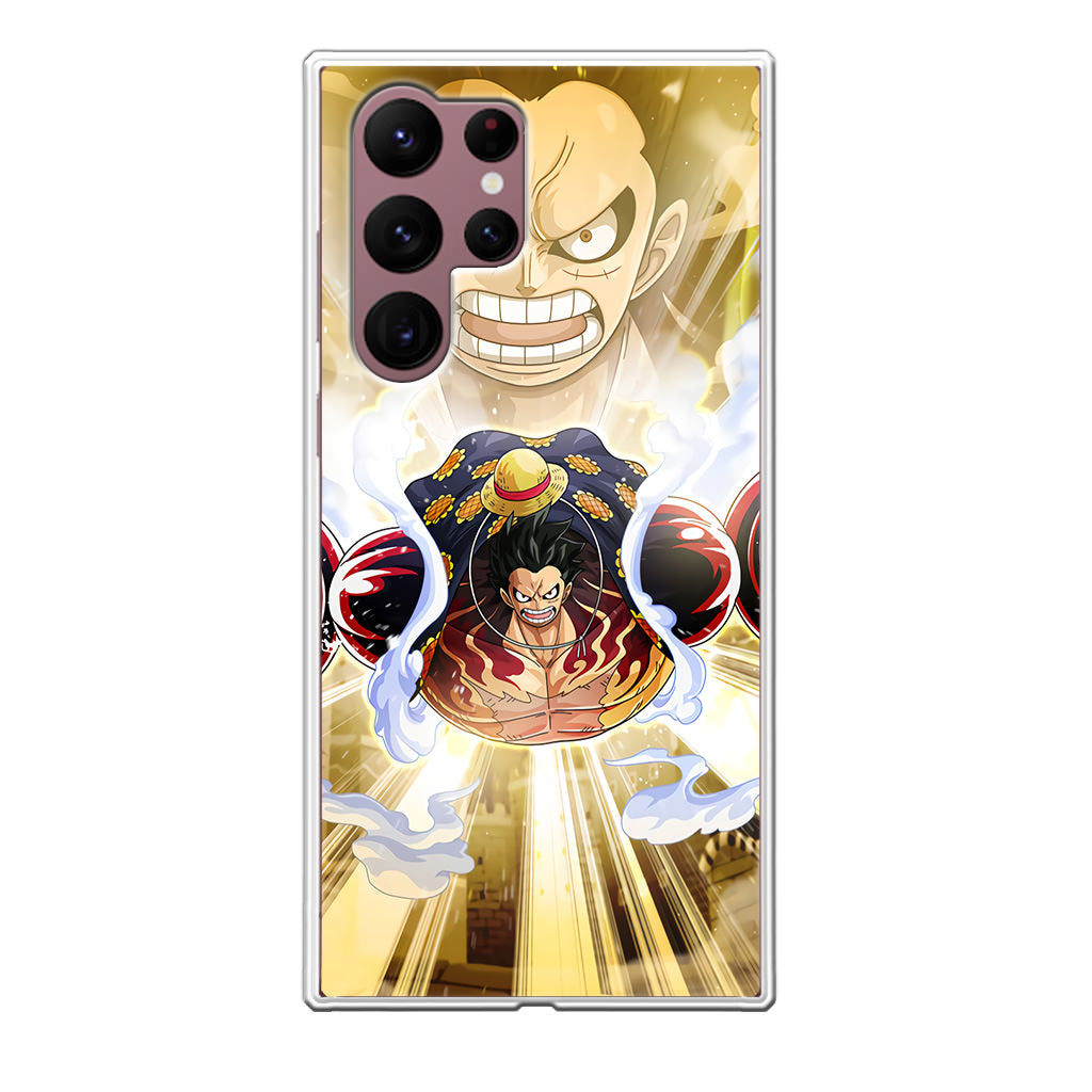 Luffy Flying Bounce Man Galaxy S22 Ultra 5G Case