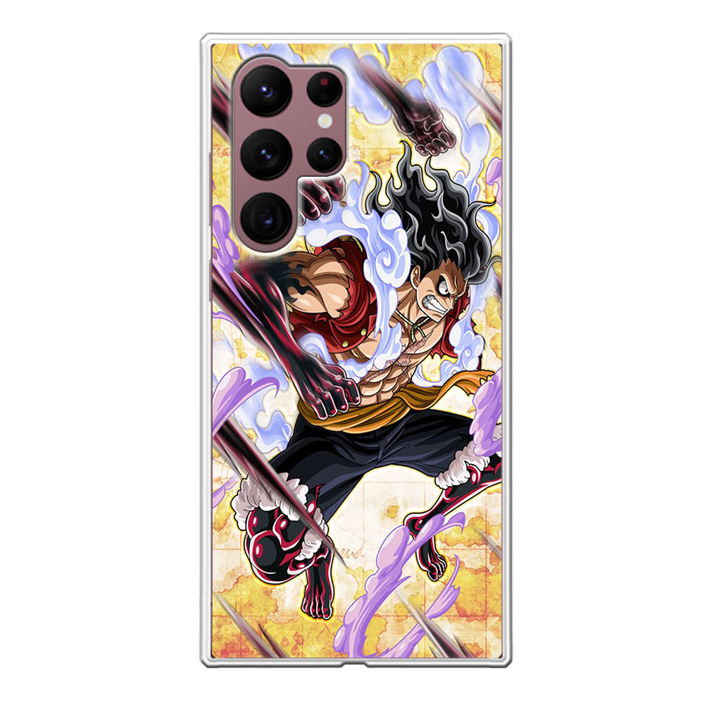 Luffy Gomu Gomu No Black Mamba Galaxy S22 Ultra 5G Case