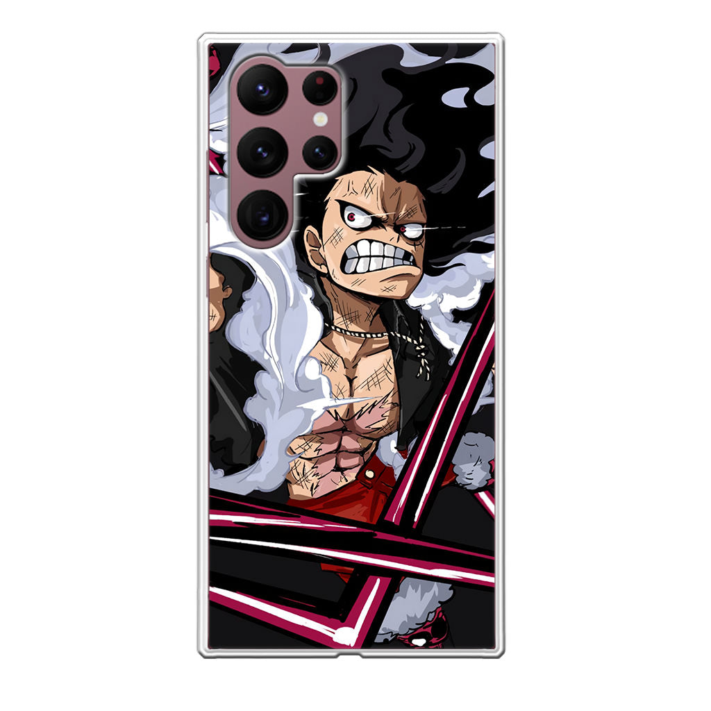 Luffy Snake Man Culverin Art Galaxy S22 Ultra 5G Case