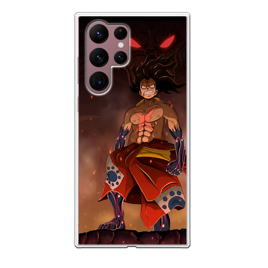 Luffy Snake Man Form Galaxy S22 Ultra 5G Case