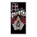 Luffy The Fourth Gear Black Galaxy S22 Ultra 5G Case