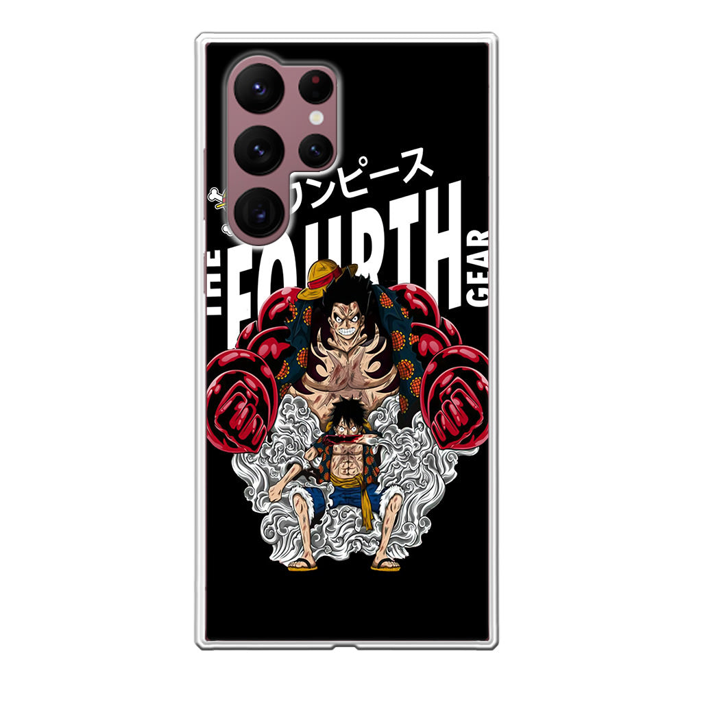 Luffy The Fourth Gear Black Galaxy S22 Ultra 5G Case