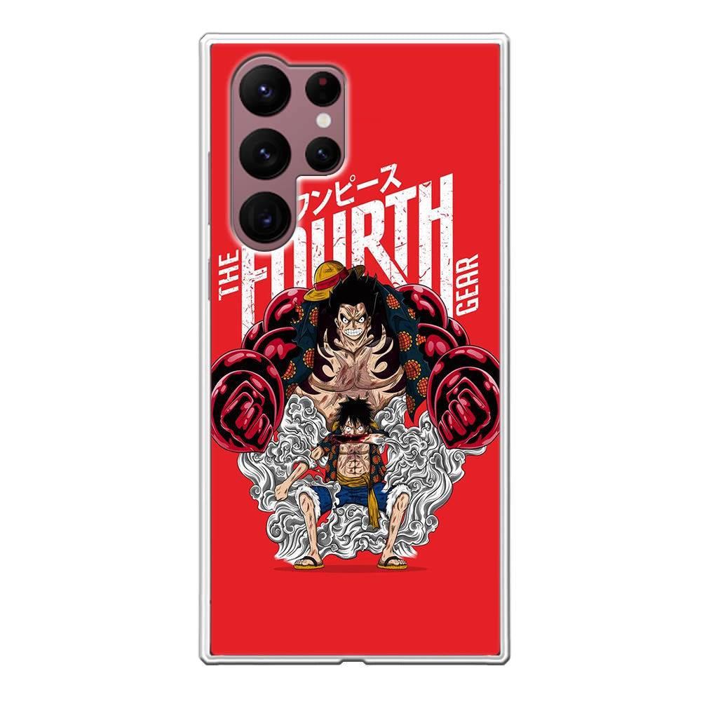 Luffy The Fourth Gear Red Galaxy S22 Ultra 5G Case