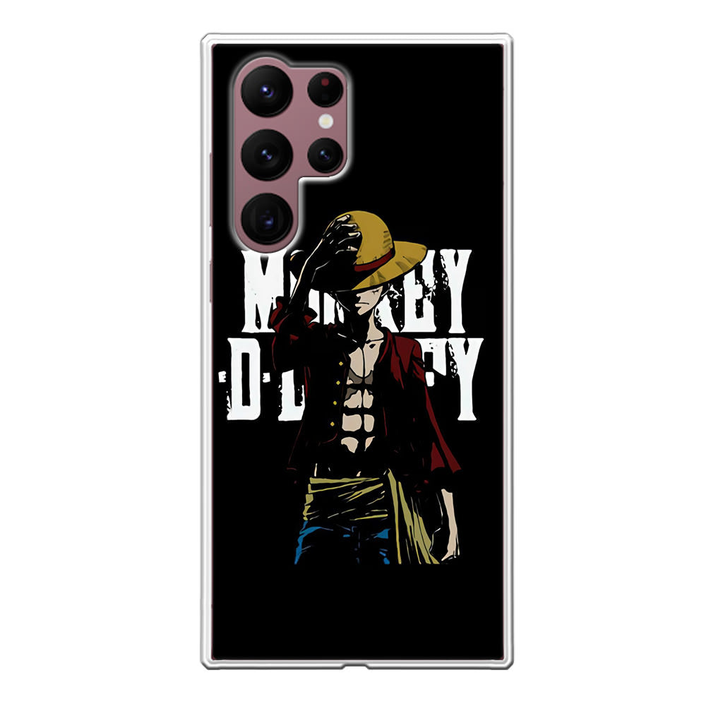 Monkey D Luffy Straw Hat Galaxy S22 Ultra 5G Case