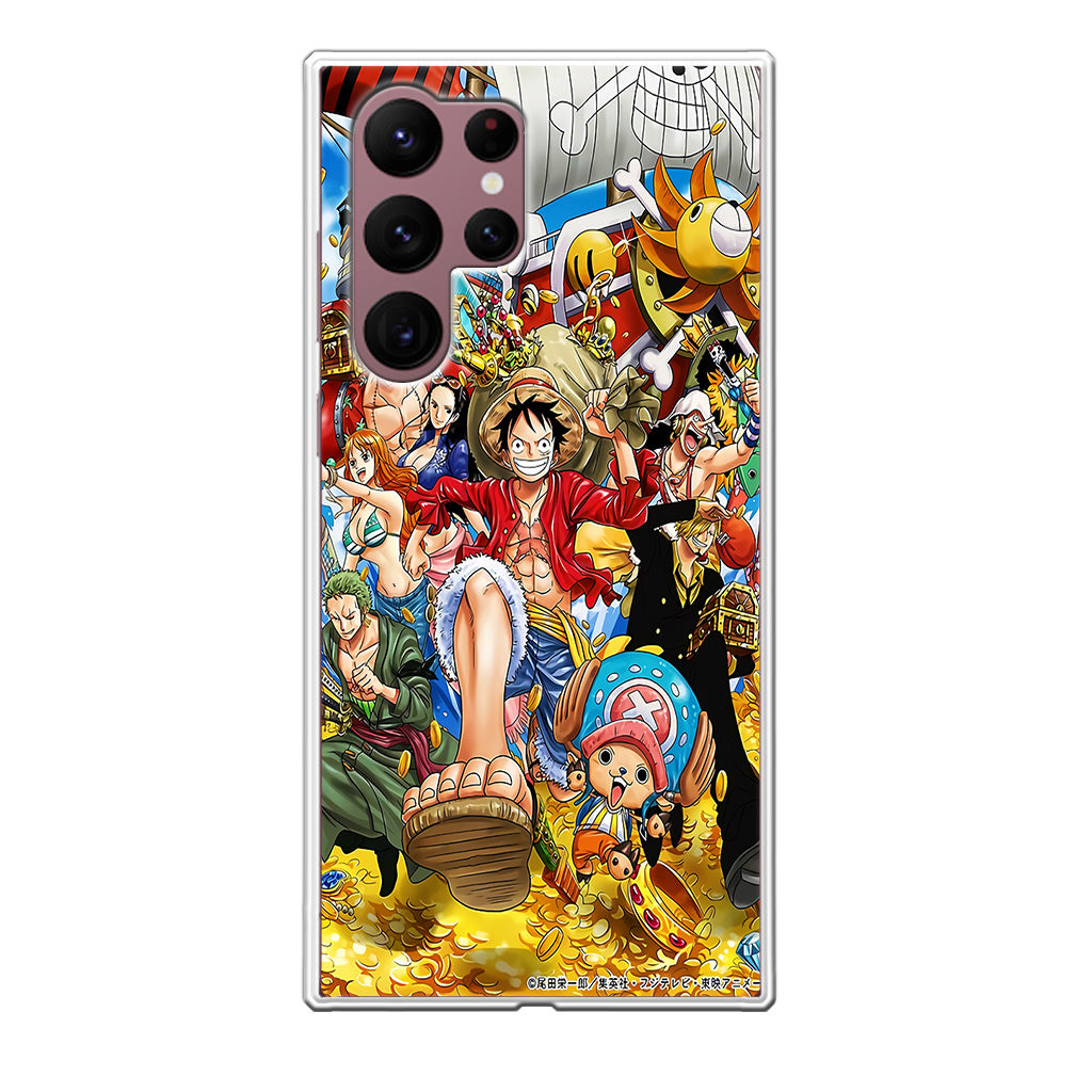 Mugiwara Crew One Piece Galaxy S22 Ultra 5G Case