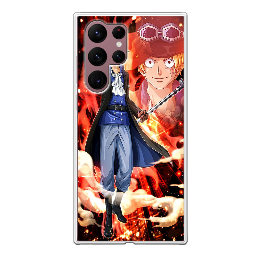 Sabo Revolutionary Army Galaxy S22 Ultra 5G Case