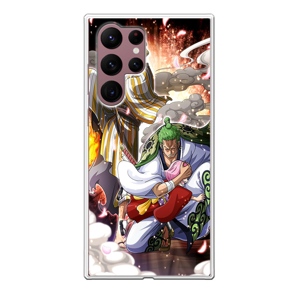 Sanji And Zoro Saving Otoko Galaxy S22 Ultra 5G Case