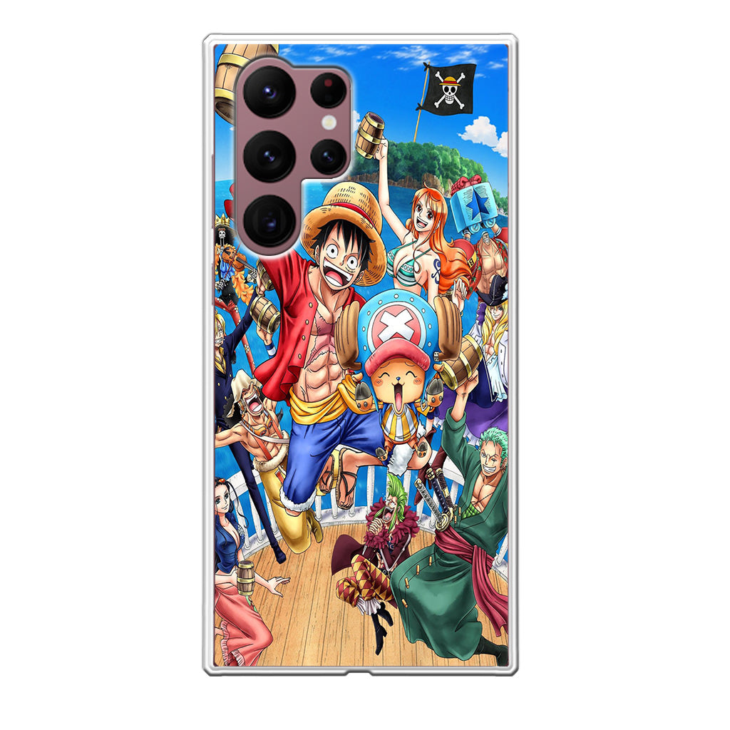 Straw Hat Pirates And Allies Galaxy S22 Ultra 5G Case