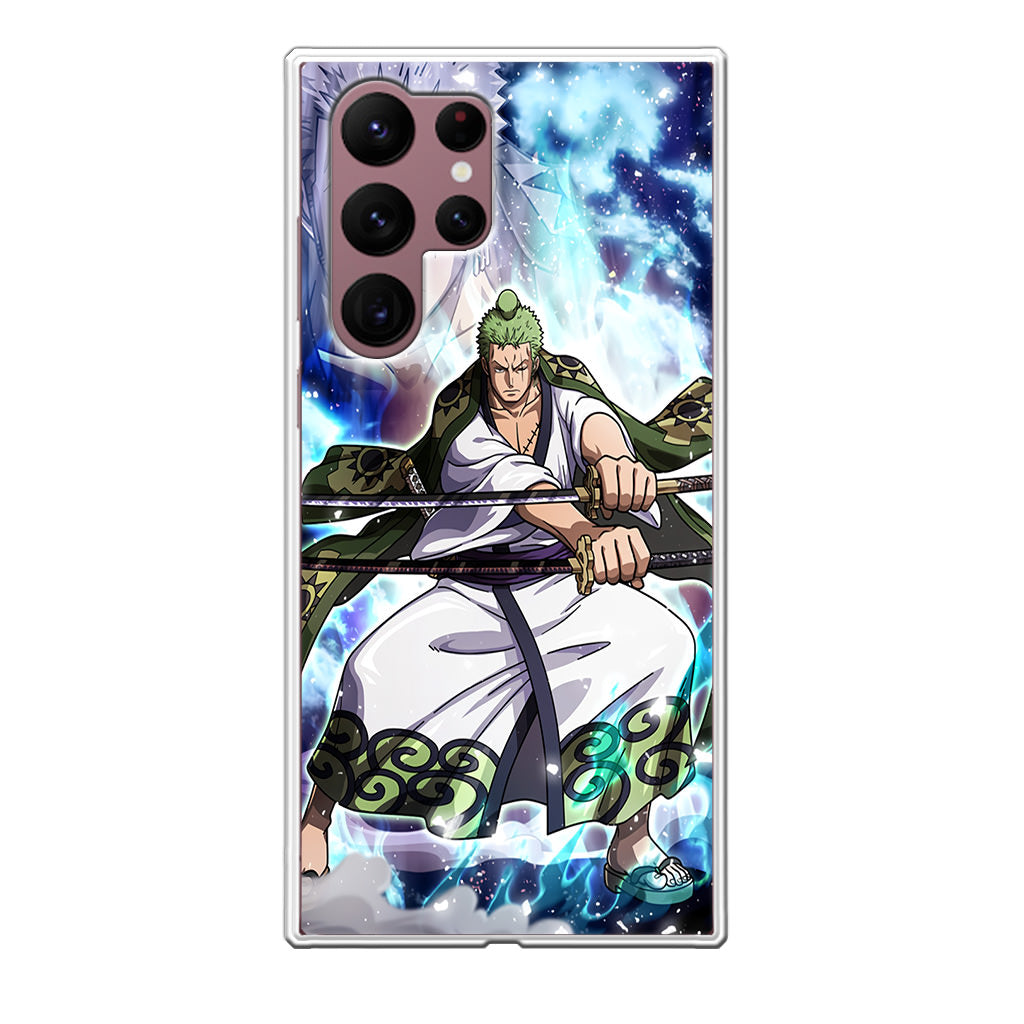 Zoro Two-Sword Style Arc Wano Galaxy S22 Ultra 5G Case