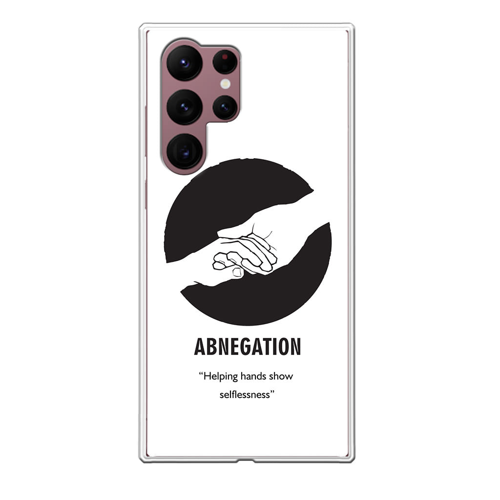 Abnegation Divergent Faction Galaxy S22 Ultra 5G Case