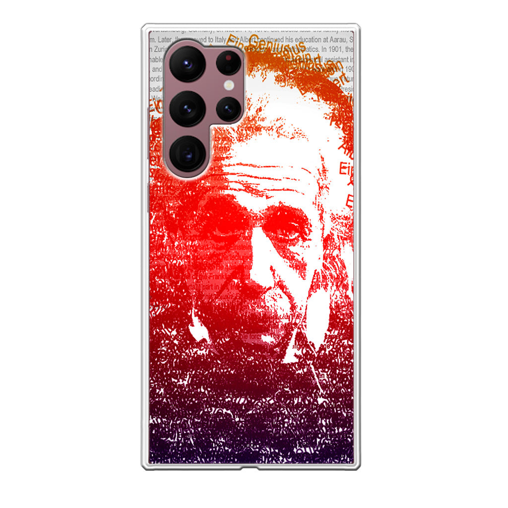 Albert Einstein Art Galaxy S22 Ultra 5G Case