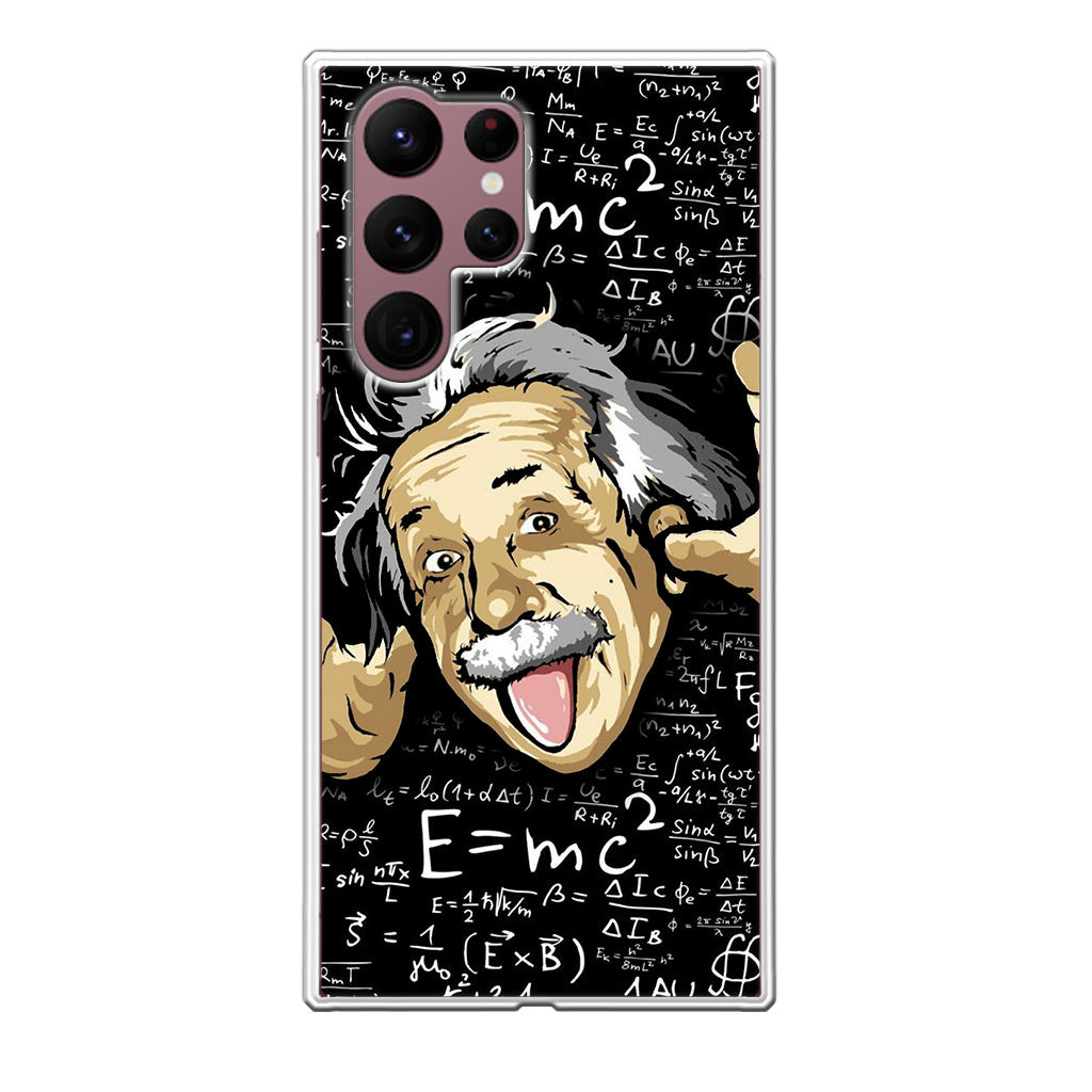 Albert Einstein's Formula Galaxy S22 Ultra 5G Case