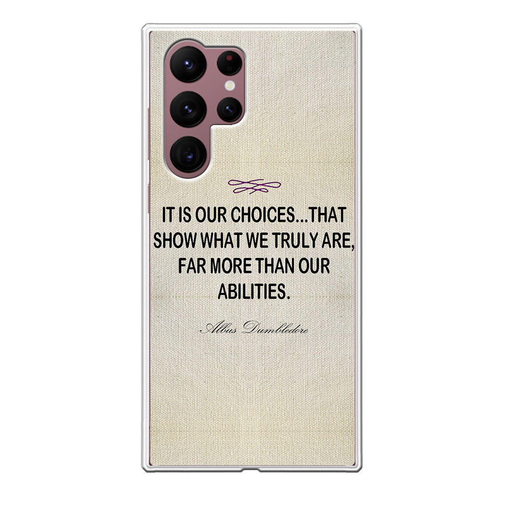 Albus Dumbledore Quote Galaxy S22 Ultra 5G Case