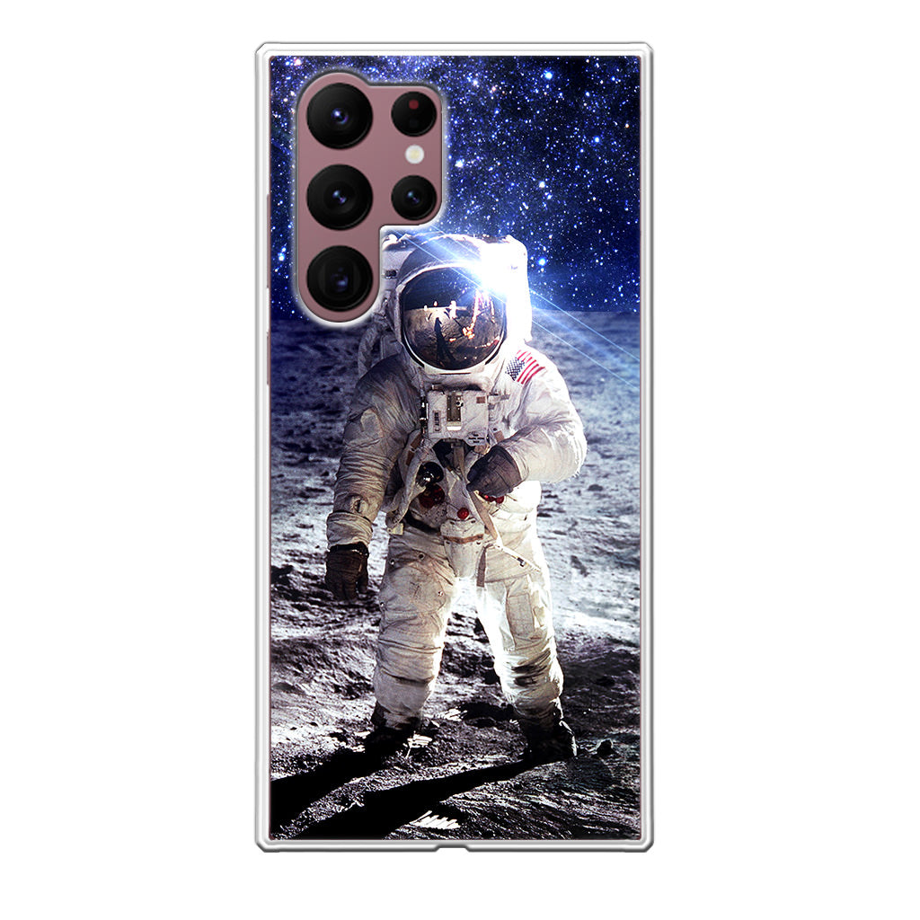 Astronaut Space Moon Galaxy S22 Ultra 5G Case