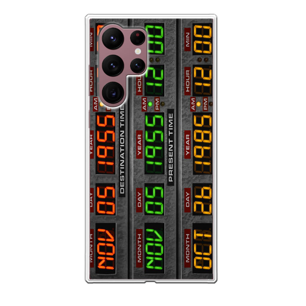 Back To The Future Time Circuits Galaxy S22 Ultra 5G Case