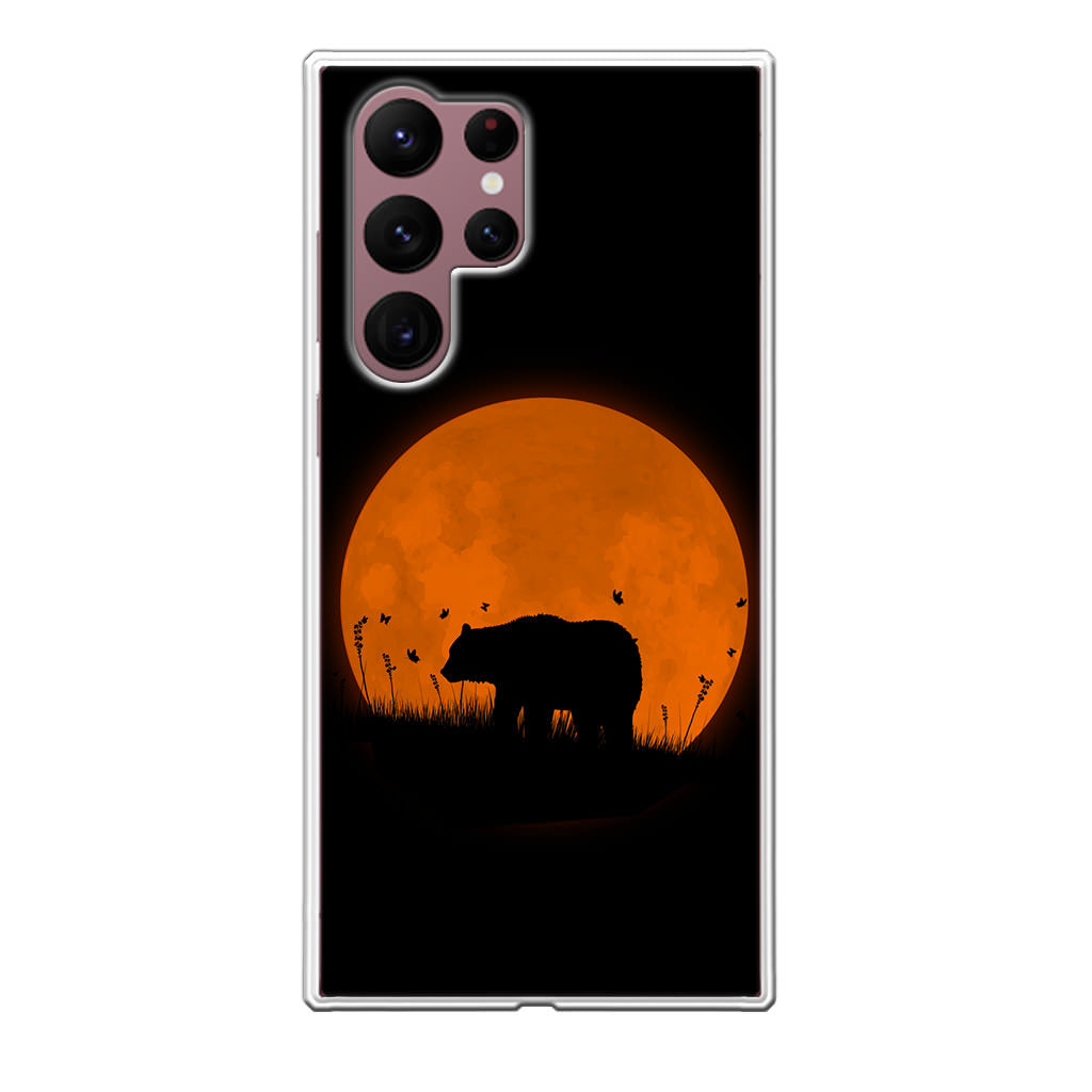 Bear Silhouette Galaxy S22 Ultra 5G Case