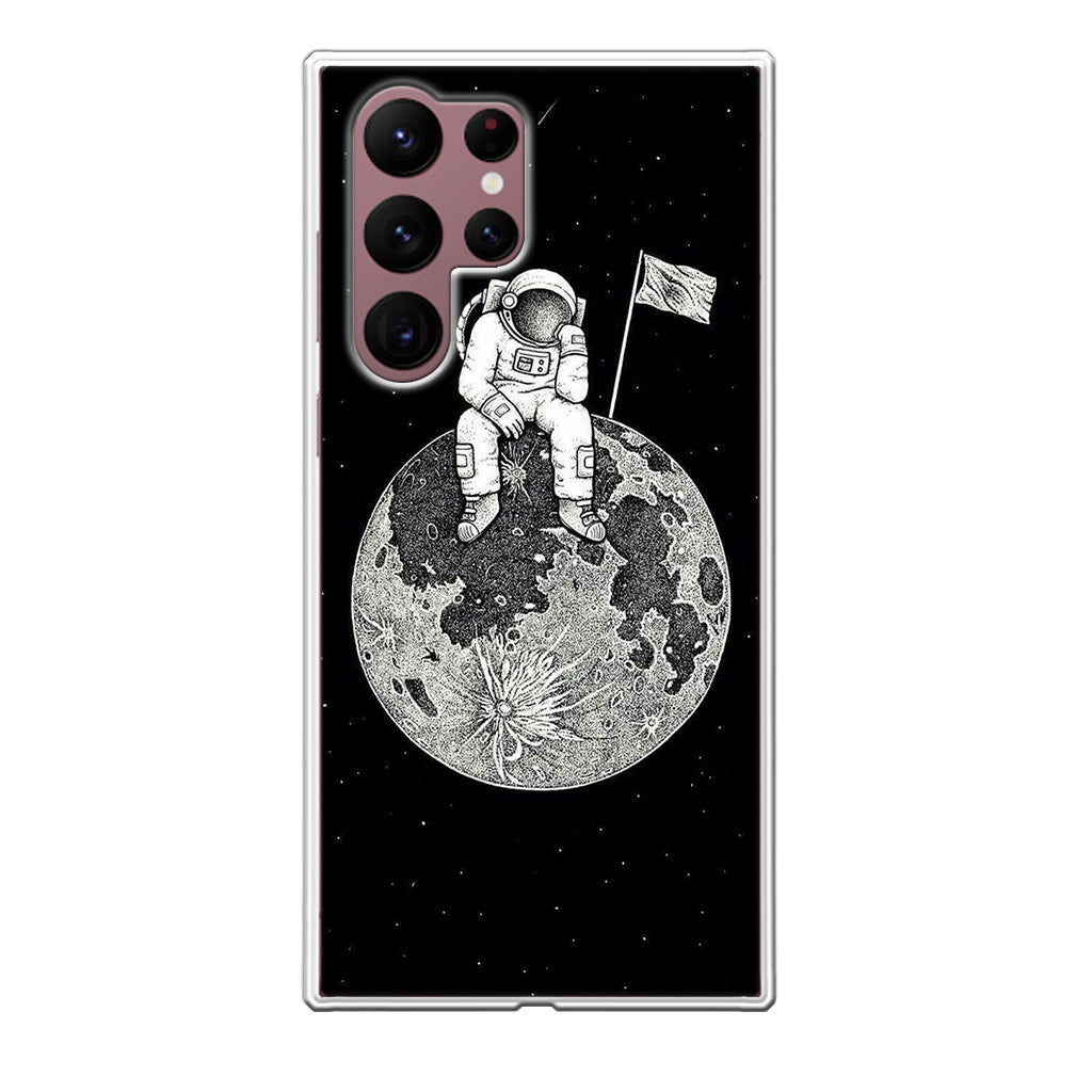 Bored Astronaut Galaxy S22 Ultra 5G Case