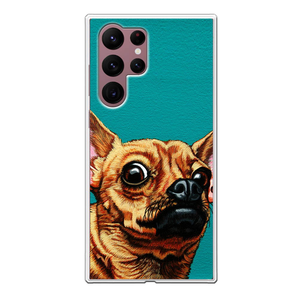 Chihuahua Art Galaxy S22 Ultra 5G Case