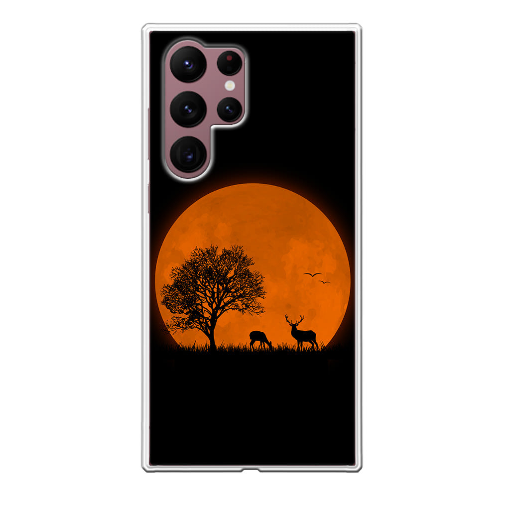 Deer Silhouette Galaxy S22 Ultra 5G Case