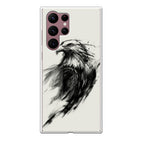 Eagle Art Black Ink Galaxy S22 Ultra 5G Case