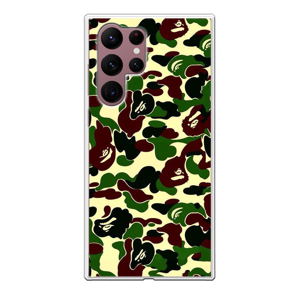 Forest Army Camo Galaxy S22 Ultra 5G Case