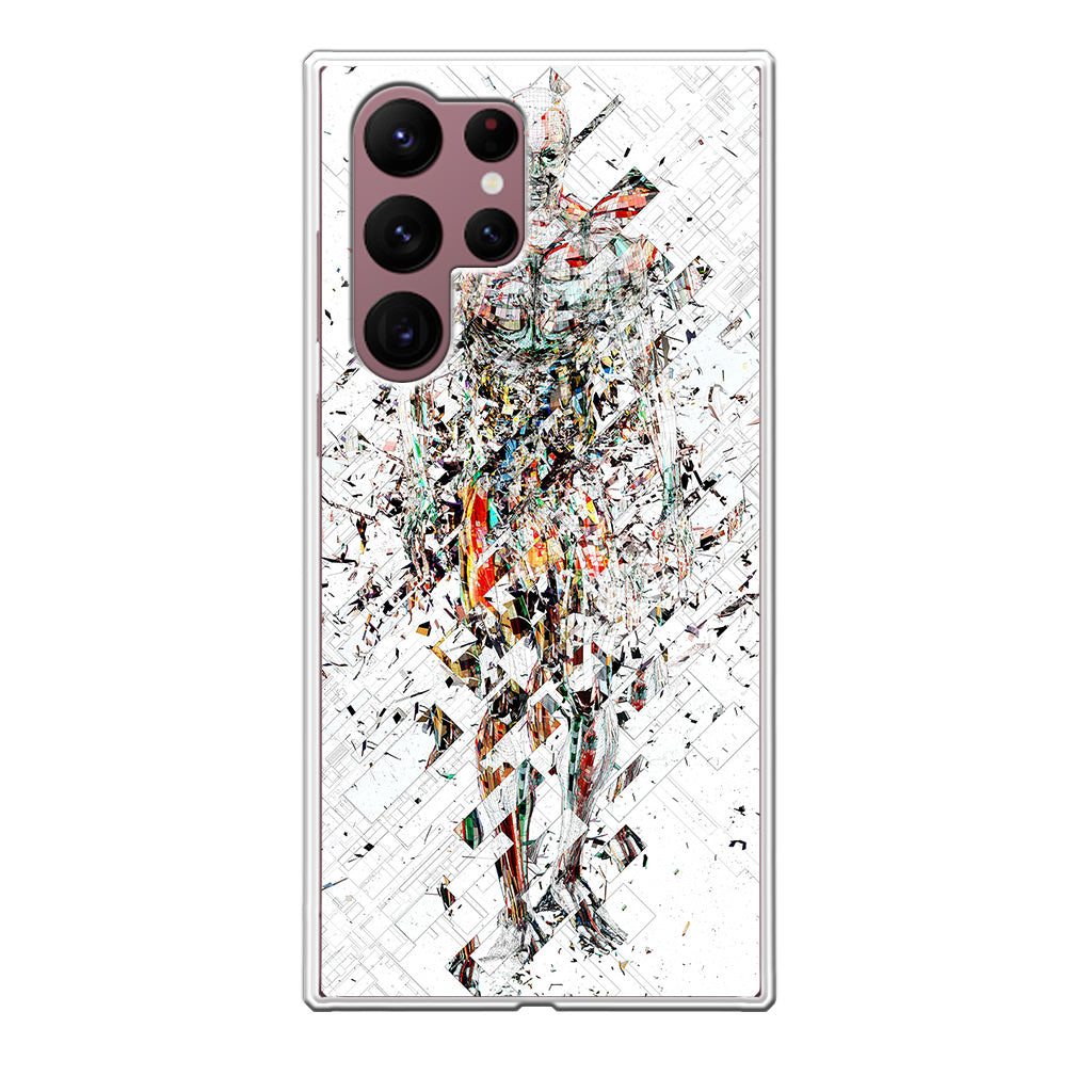 Fragmantacia Art Human Abstract Galaxy S22 Ultra 5G Case