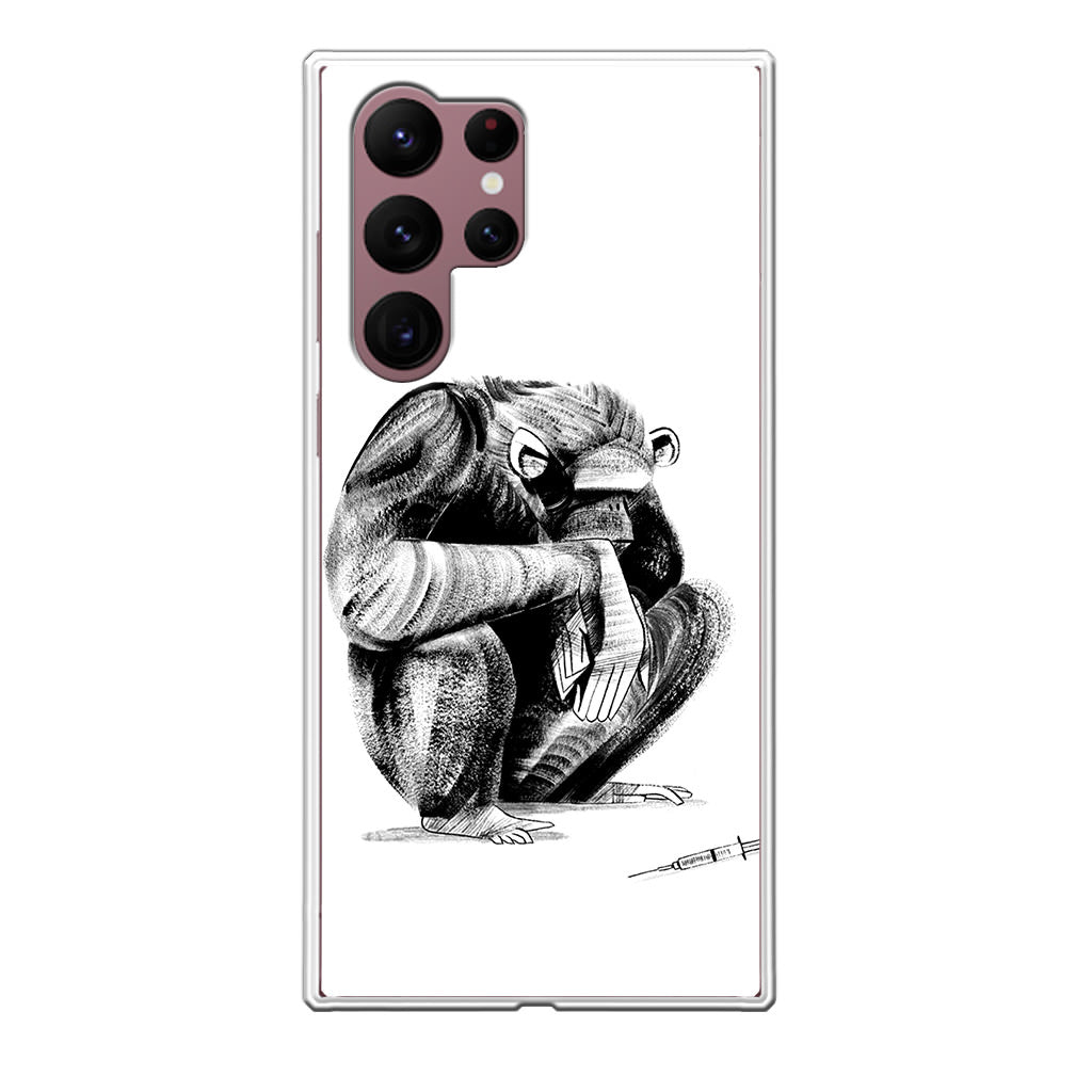 Guinea Chimp Galaxy S22 Ultra 5G Case