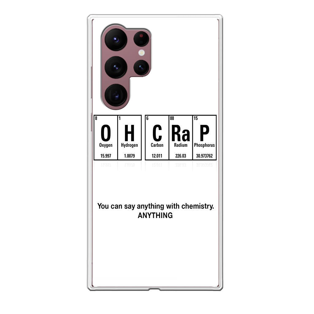 Humor Funny with Chemistry Galaxy S22 Ultra 5G Case
