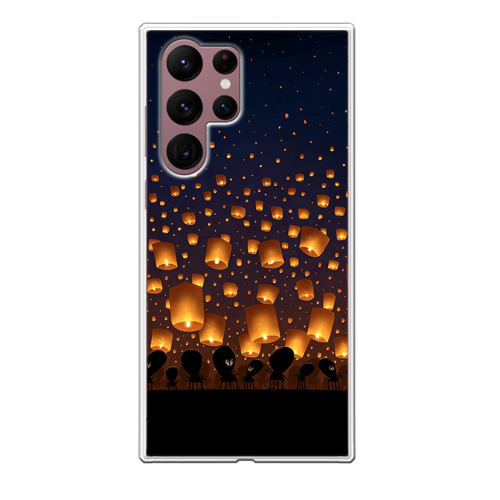 Lanterns Light Galaxy S22 Ultra 5G Case