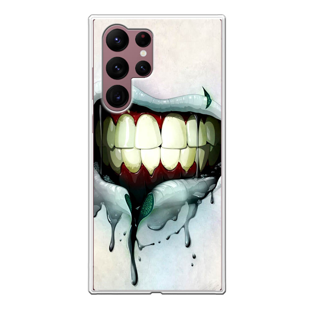 Lips Mouth Teeth Galaxy S22 Ultra 5G Case