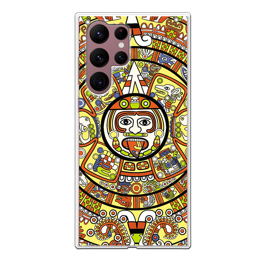 Mayan Calendar Galaxy S22 Ultra 5G Case