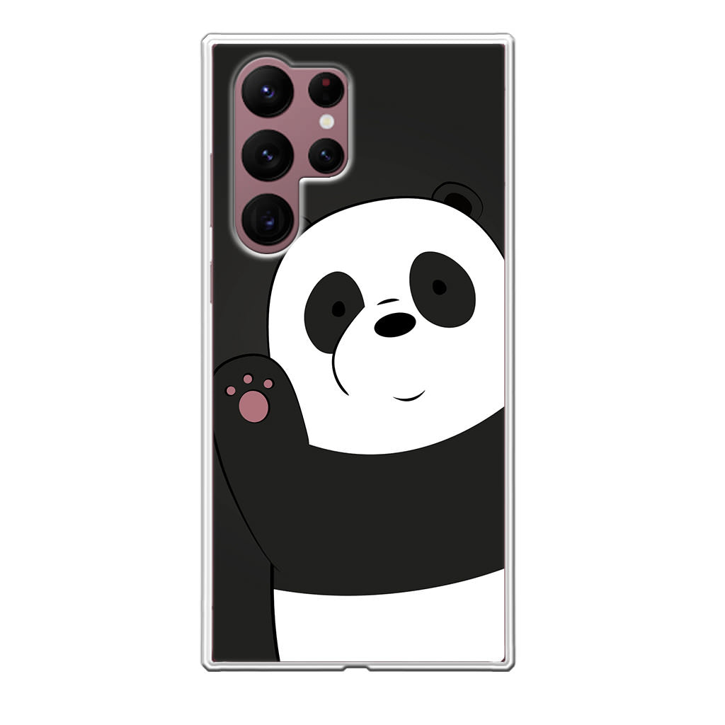 Pan Pan We Bare Bears Galaxy S22 Ultra 5G Case