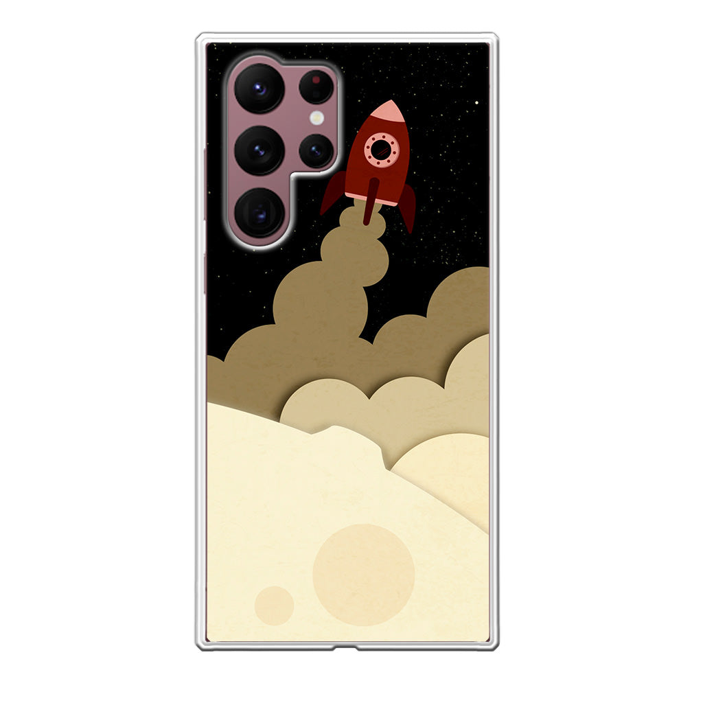 Rocket Ship Galaxy S22 Ultra 5G Case