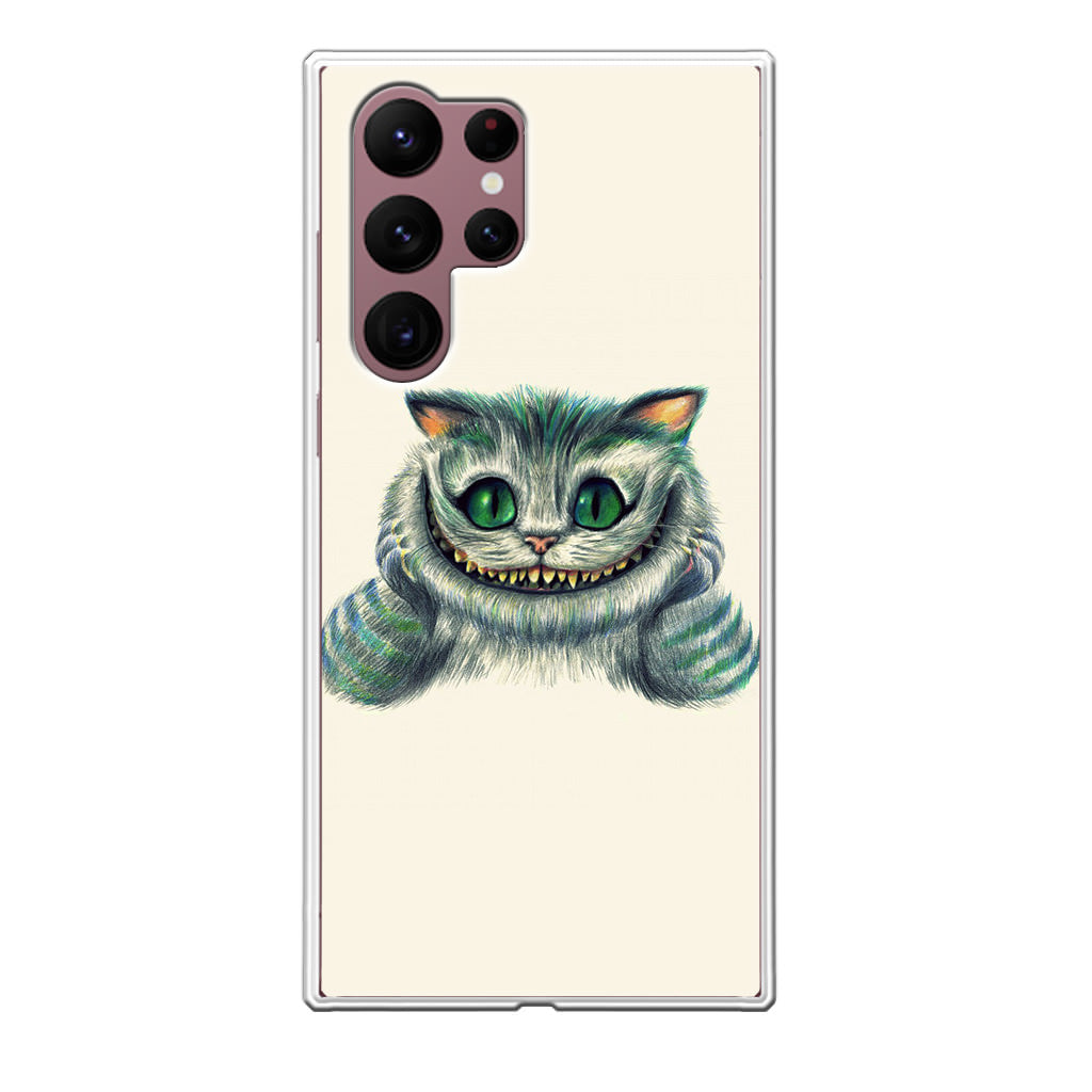 Smile Cat Galaxy S22 Ultra 5G Case