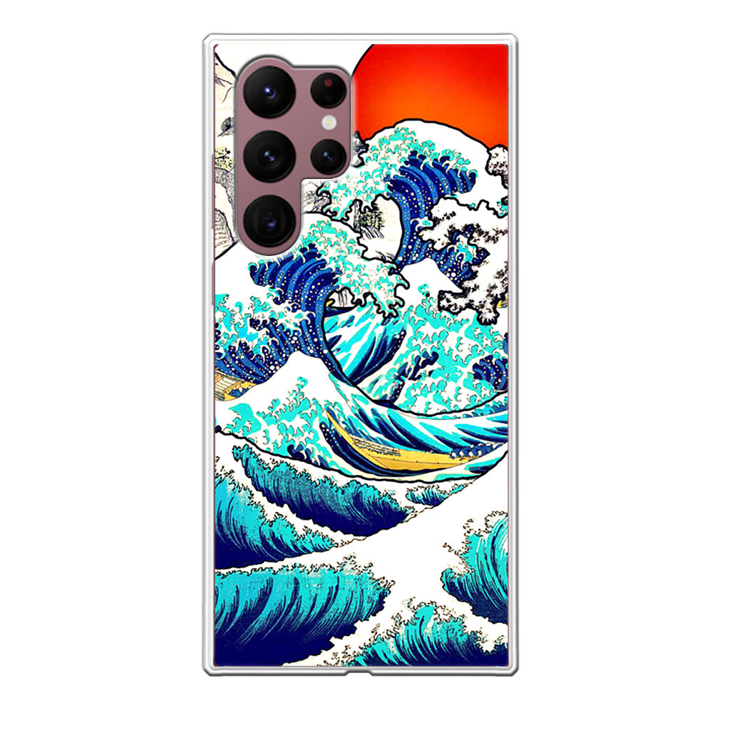 The Great Wave off Kanagawa Galaxy S22 Ultra 5G Case