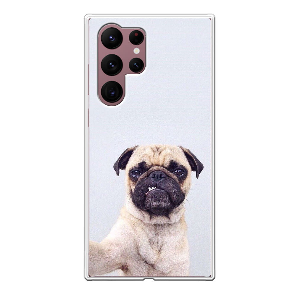 The Selfie Pug Galaxy S22 Ultra 5G Case