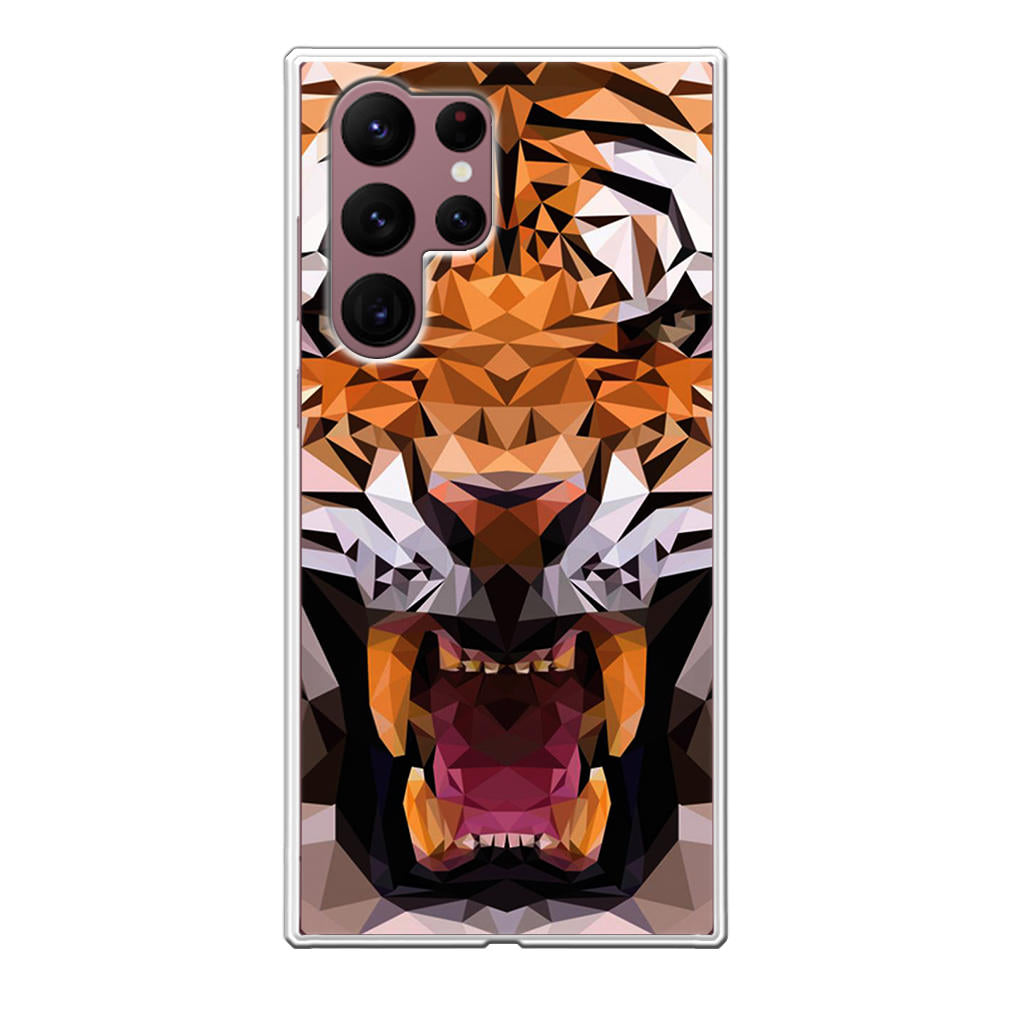 Tiger Polygon Galaxy S22 Ultra 5G Case