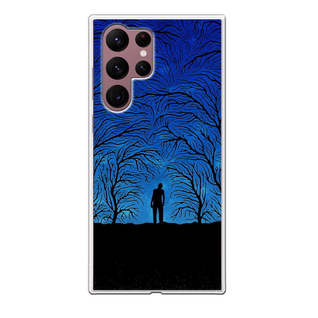 Trees People Shadow Galaxy S22 Ultra 5G Case