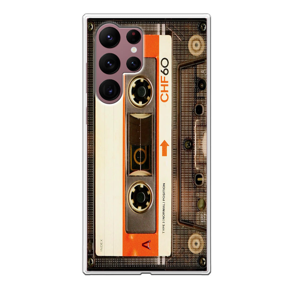 Vintage Audio Cassette Galaxy S22 Ultra 5G Case