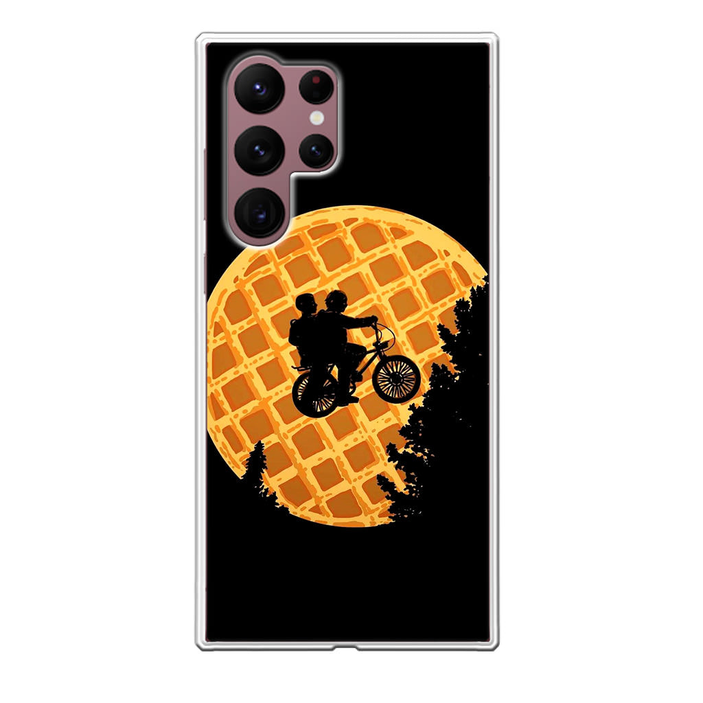 Waffle Moon Stranger Things Galaxy S22 Ultra 5G Case