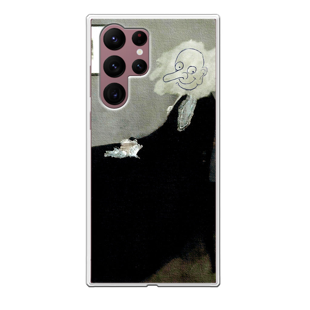 Whistler's Mother by Mr. Bean Galaxy S22 Ultra 5G Case