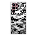 Winter Army Camo Galaxy S22 Ultra 5G Case