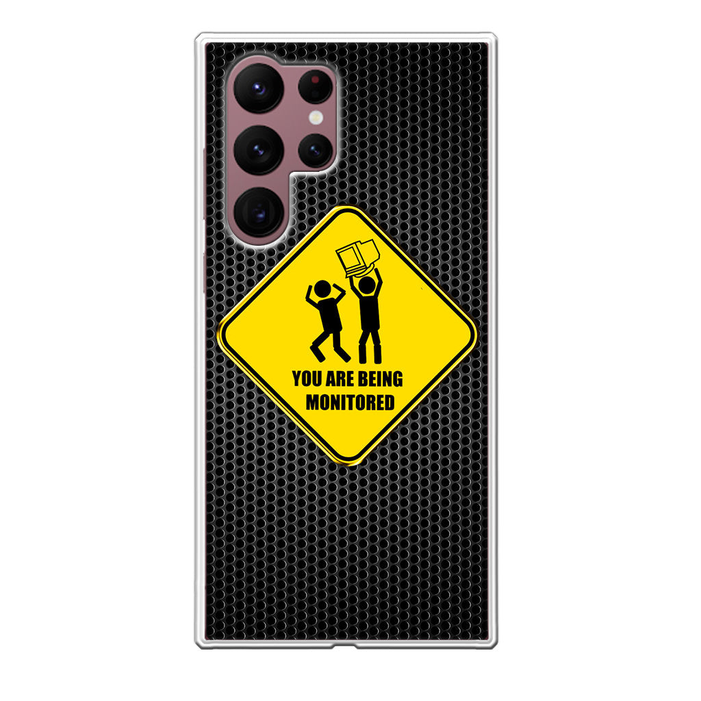 You Are Being Monitored Galaxy S22 Ultra 5G Case