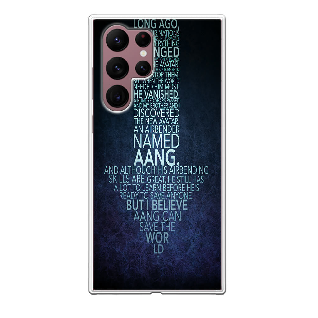 Avatar Quotes Galaxy S22 Ultra 5G Case