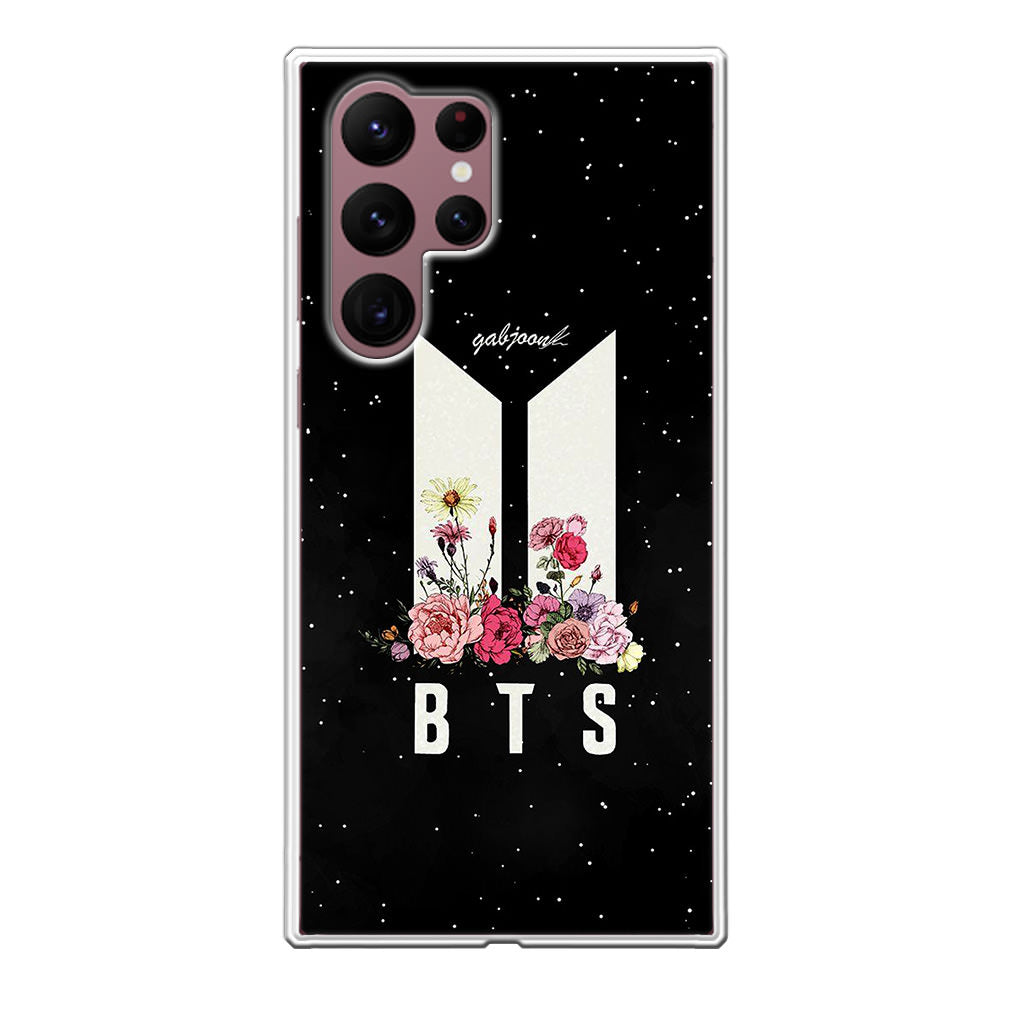 BTS Flower Galaxy S22 Ultra 5G Case