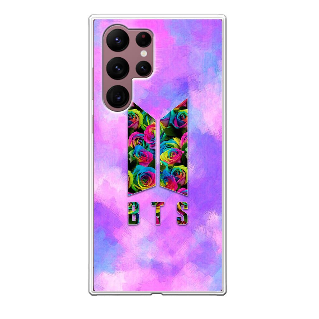 BTS Flower Logo Galaxy S22 Ultra 5G Case