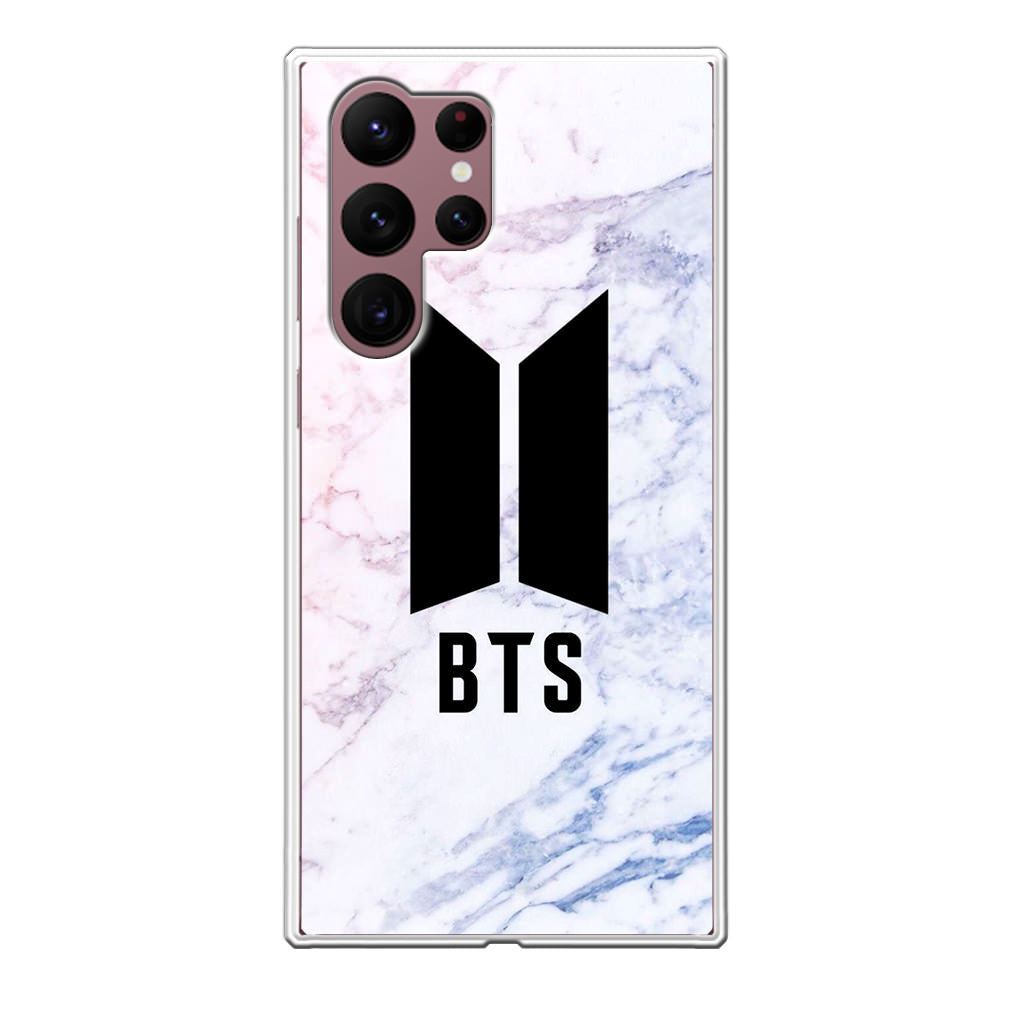 BTS Marble Galaxy S22 Ultra 5G Case